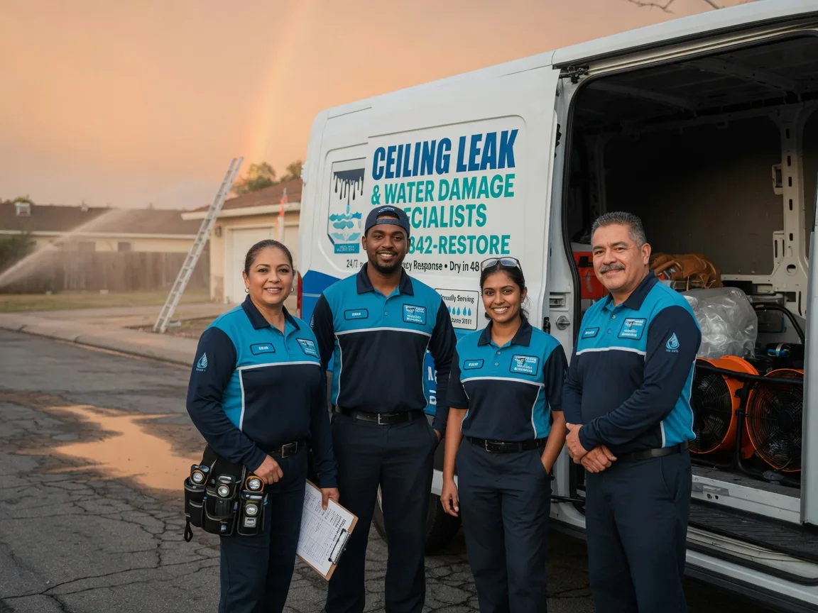 Ceiling Leak Cleanup company in Sheridan, CA